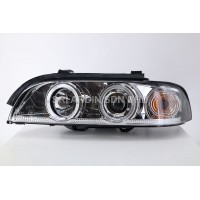 BMW E39 Chrome Projector Headlamp w Ring
